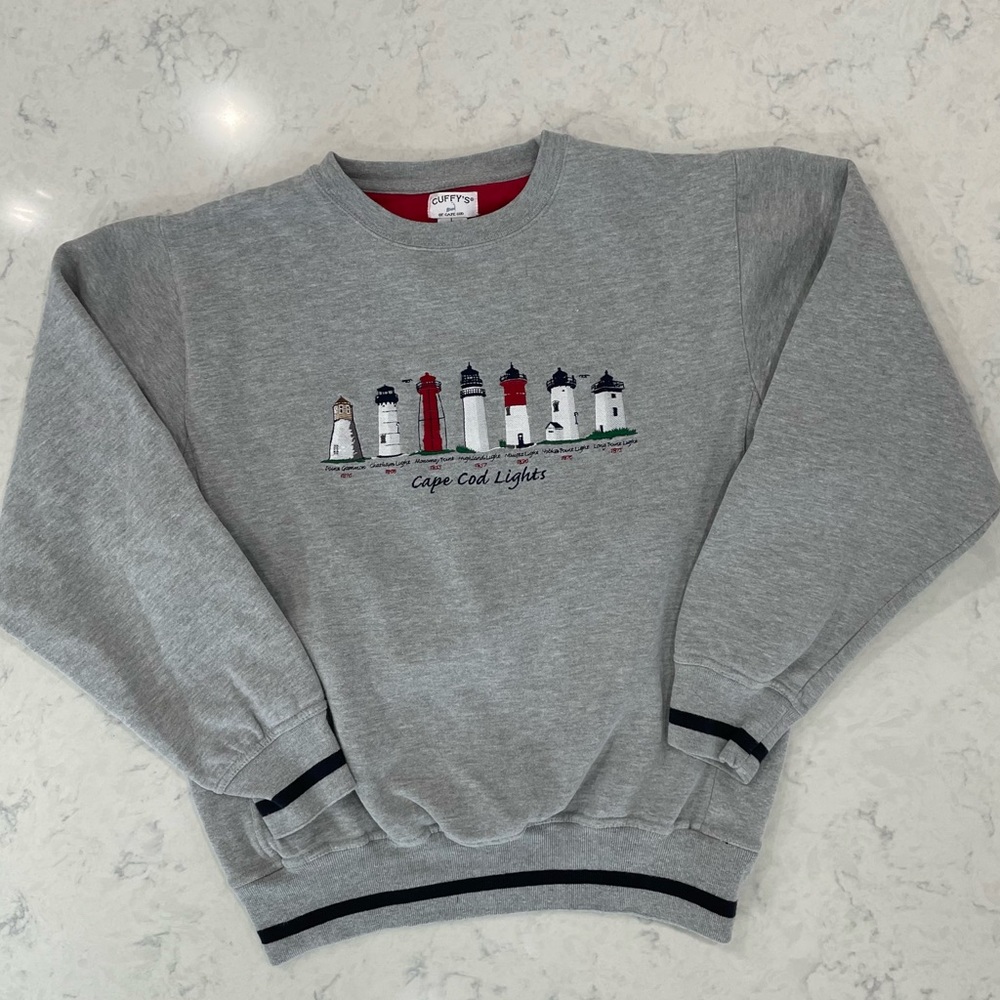 Vintage cape cod crewneck 80s sweatshirt